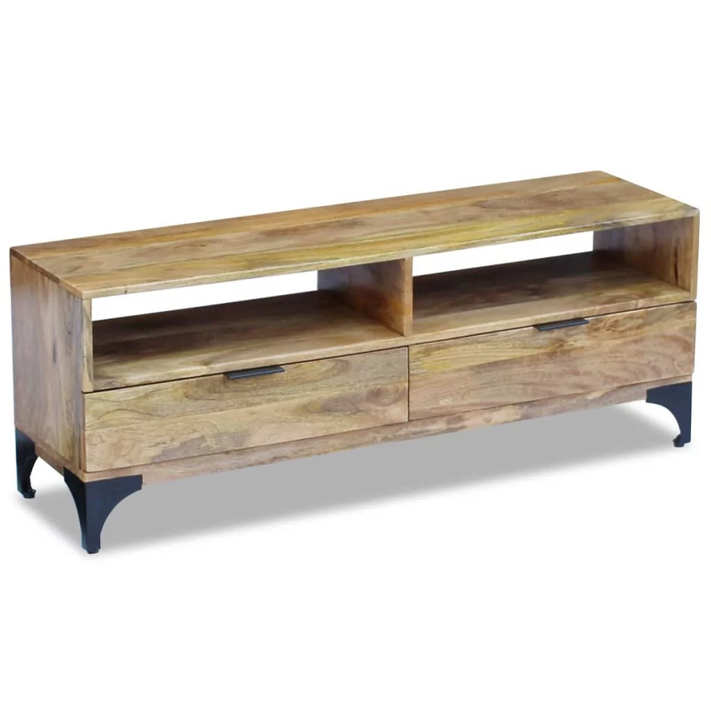 vidaXL TV Stand Mango Wood 47.2