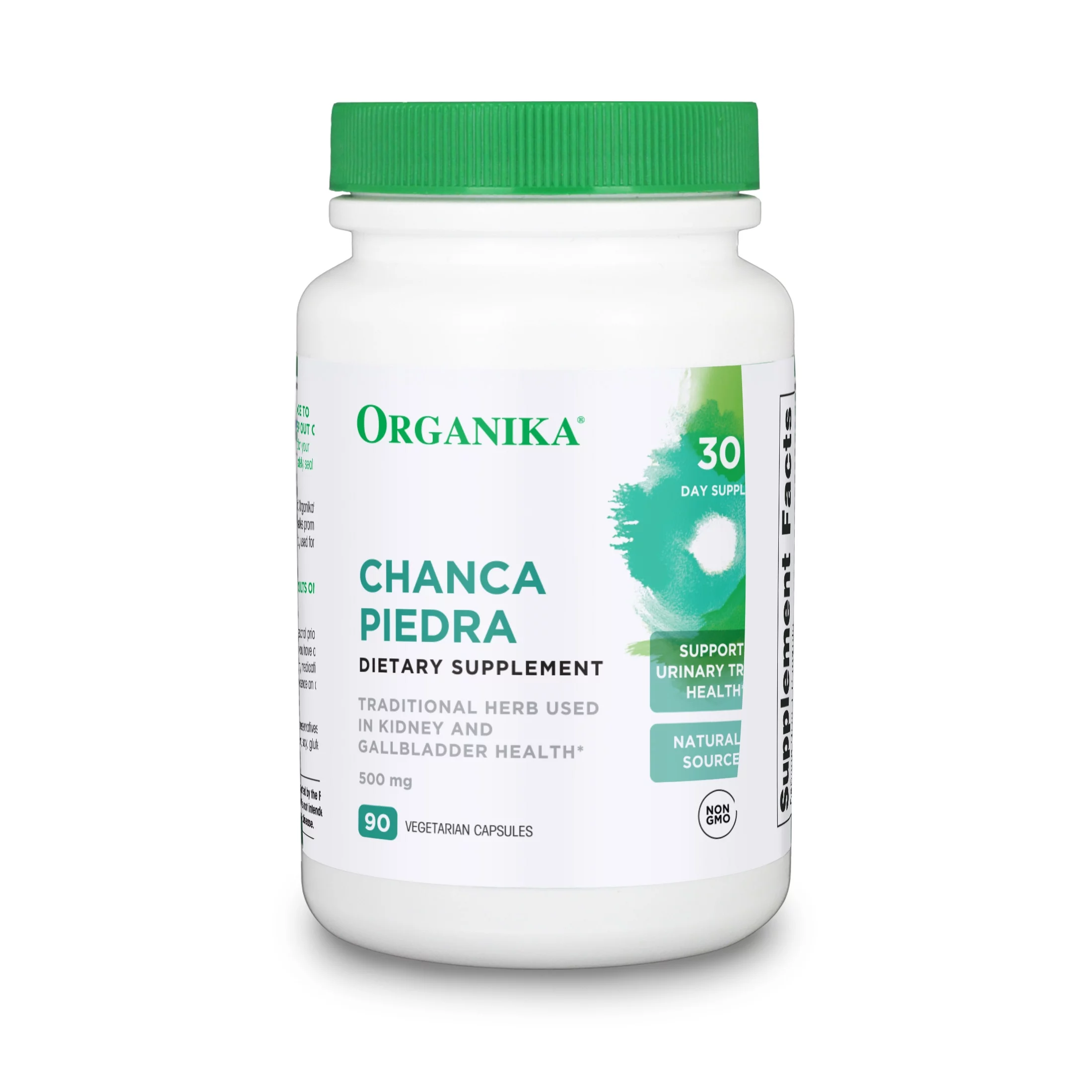 Organika Chanca Piedra - Urinary Tract, Kidney and Gallbladder Support - 90 Vegetarian Capsules
