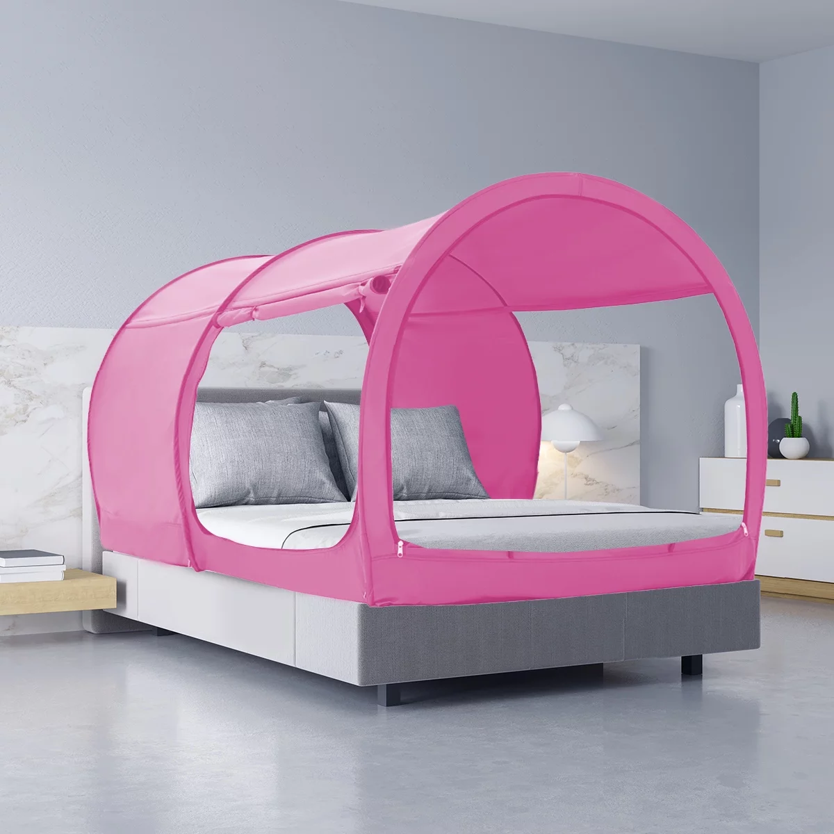 Pink Bed Tent, by Alvantor, Lightweight