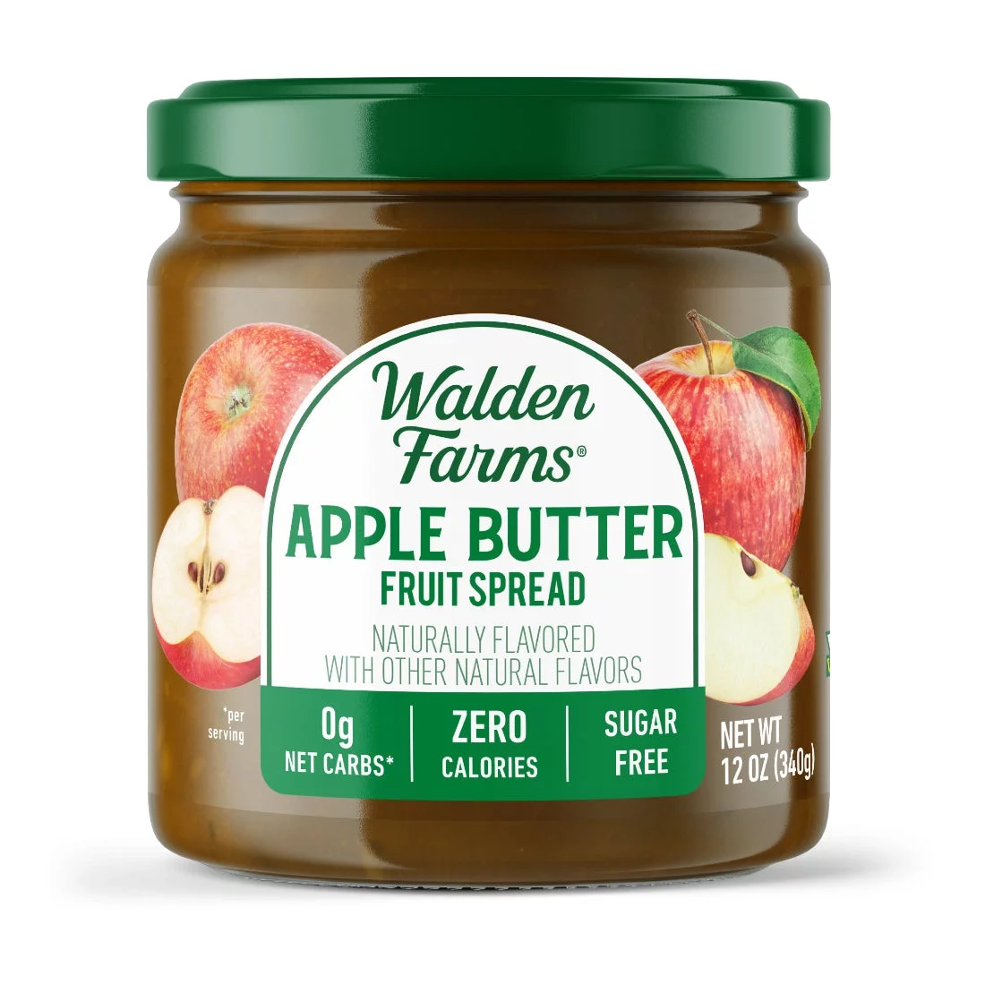 Walden Farms Calorie Free Fruit Jam & Jellies Flavors: Apple Butter, Pack: Case of 6