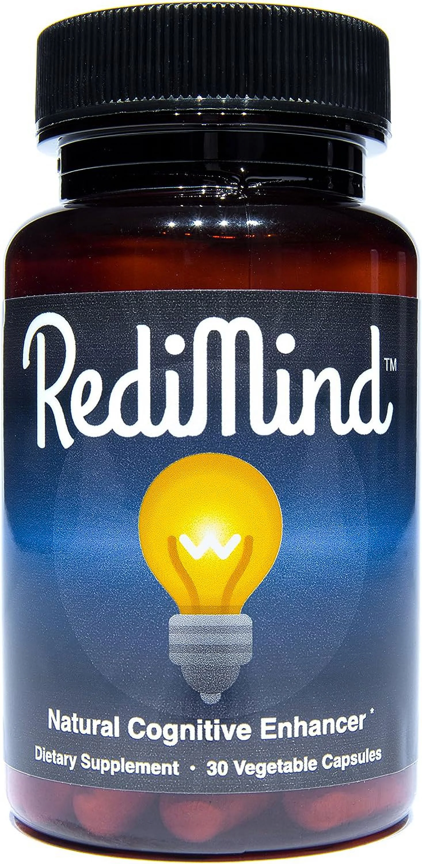 RediMind - Natural Cognitive Enhancement Supplement - Non-GMO, Vegan, Gluten-Free