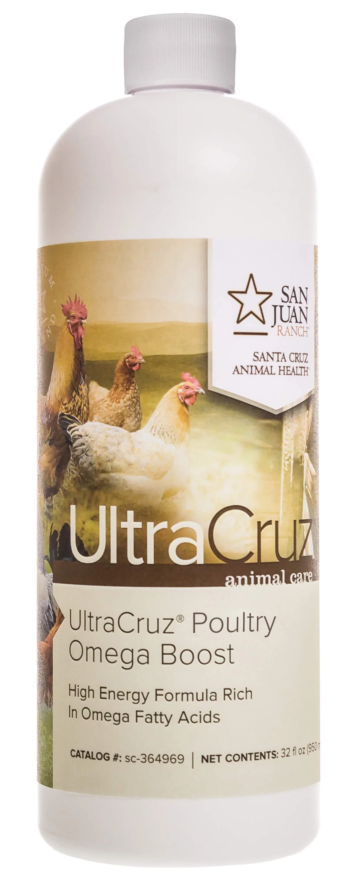 UltraCruz Poultry Omega Boost Supplement, 32 oz
