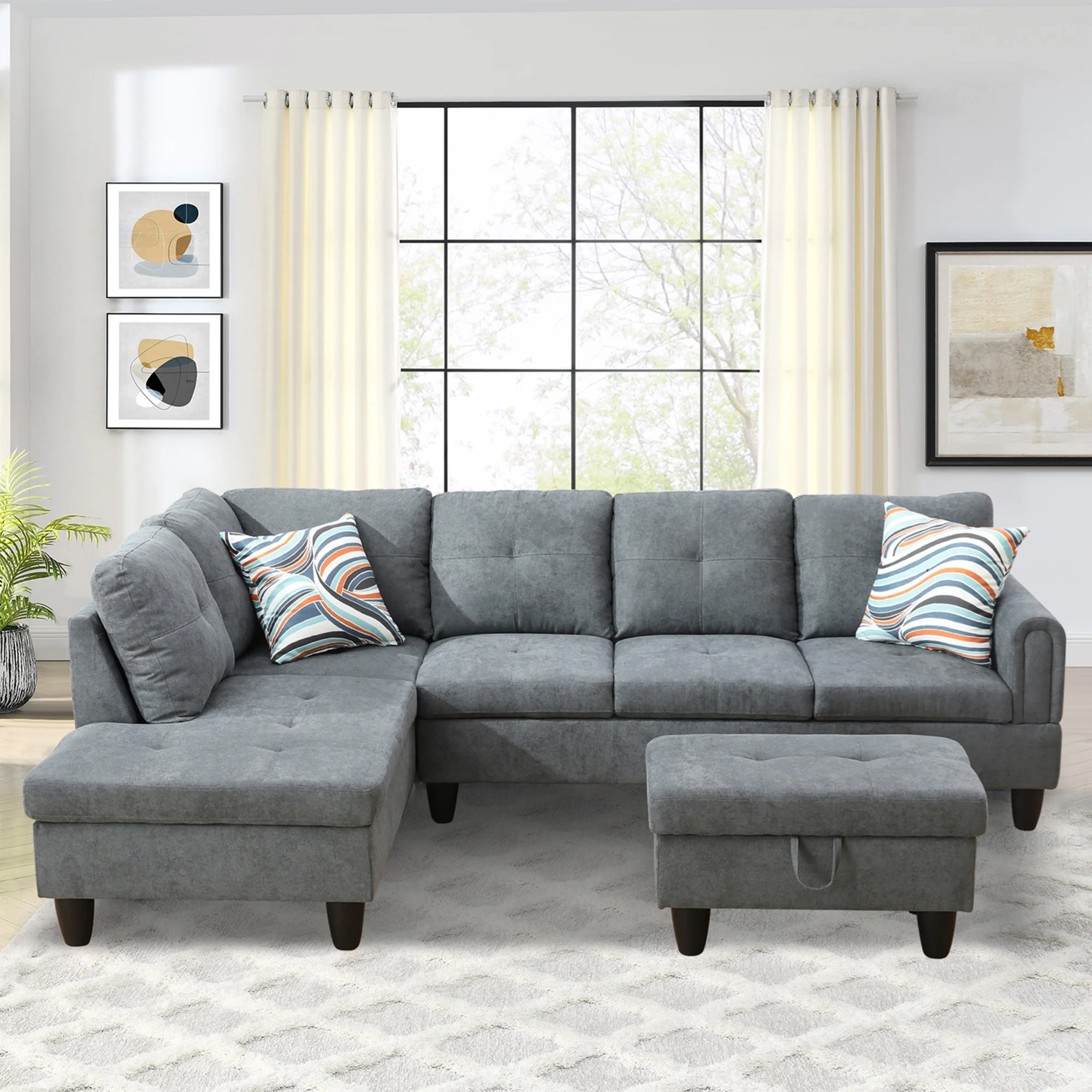 Aukfa Sectional Sofa, 97
