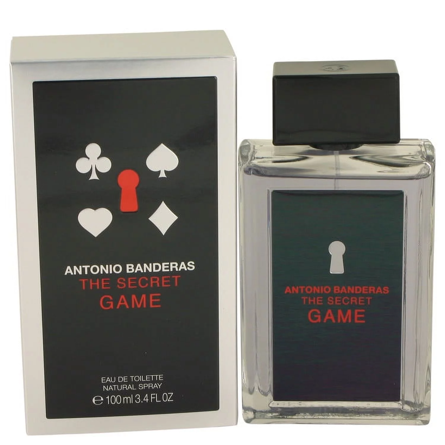 Antonio Banderas The Secret Game Eau De Toilette Spray for Men 3.4 oz