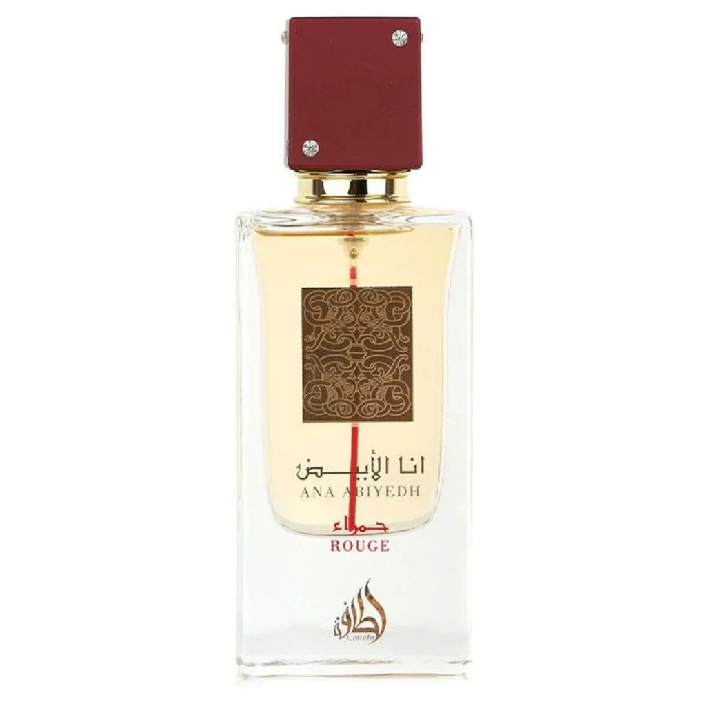 Lattafa Perfume Ana Abiyedh Rouge Eau De Parfum Natural Spray for Men- 60ml (2.0 oz)