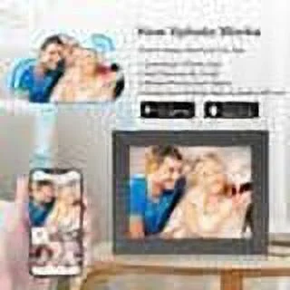 FULLJA 9-inch Digital Photo Frame - WiFi Digital Picture Frame, 16GB Electronic Photo Albums, Full Function, Sharing Photos and Videos Via App or Email, Unlimited Cloud Storage, for Grandma Gifts