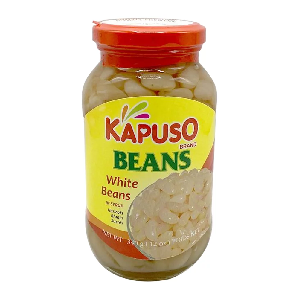 Kapuso Brand, White Beans 340g 12oz- 1 Jar