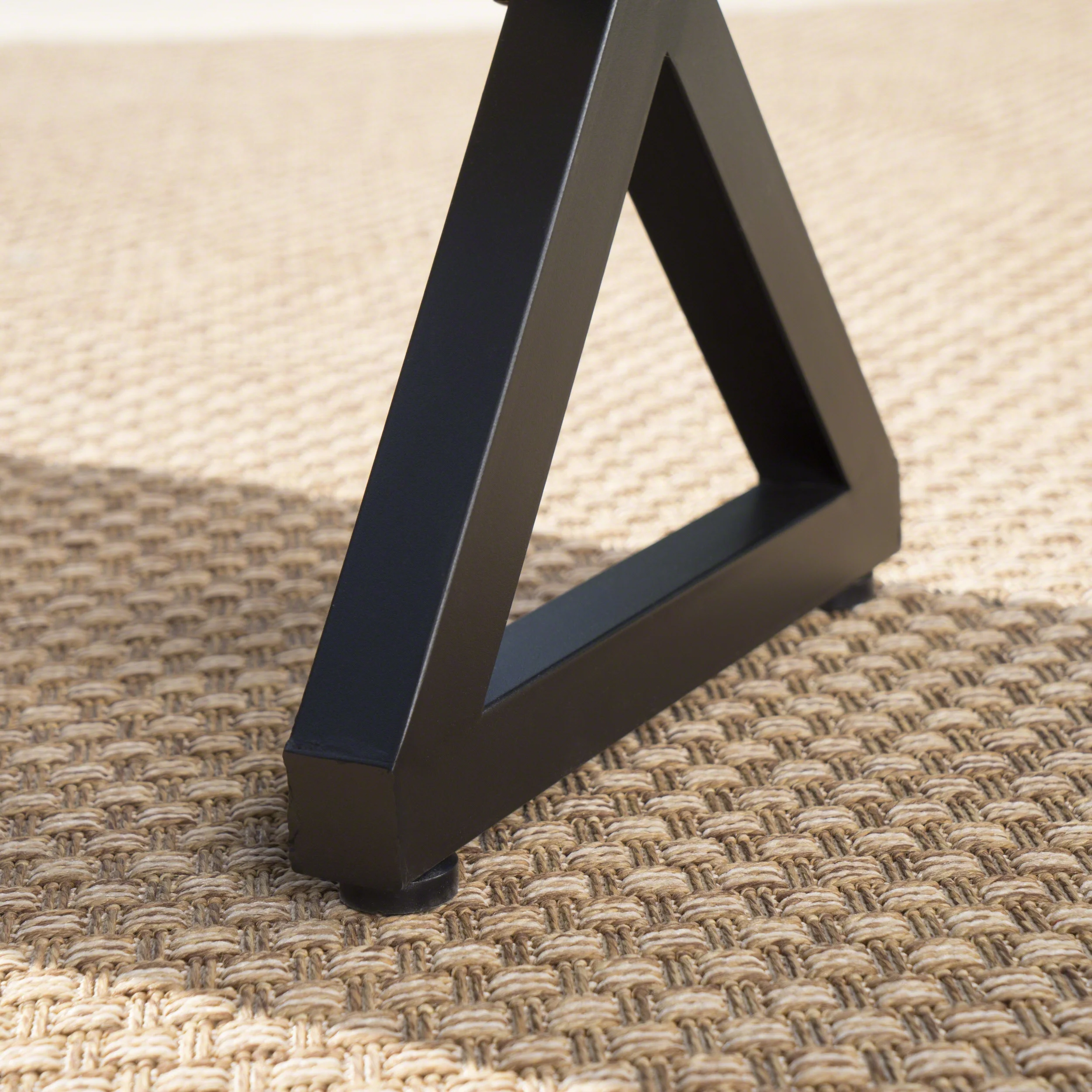 Noble House Aamaya Outdoor 7 Piece Aluminum Dining Set with Wicker Dining Chairs and Cushions, Brown, Black, Multibrown, Crème