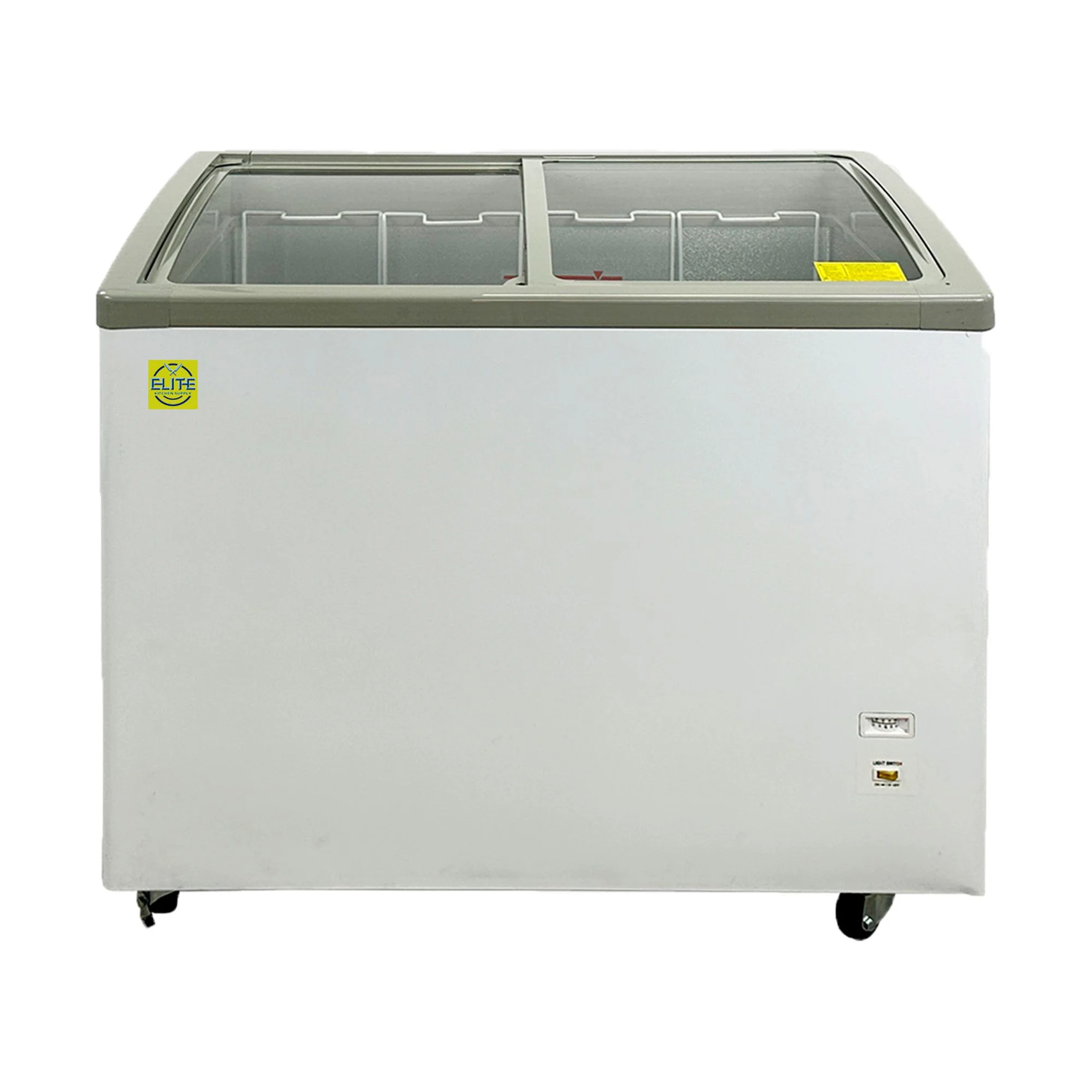 41 in.  Ice Cream Chest Freezer, Commercial Ice Cream Display Freezer - 12 Cu. ft