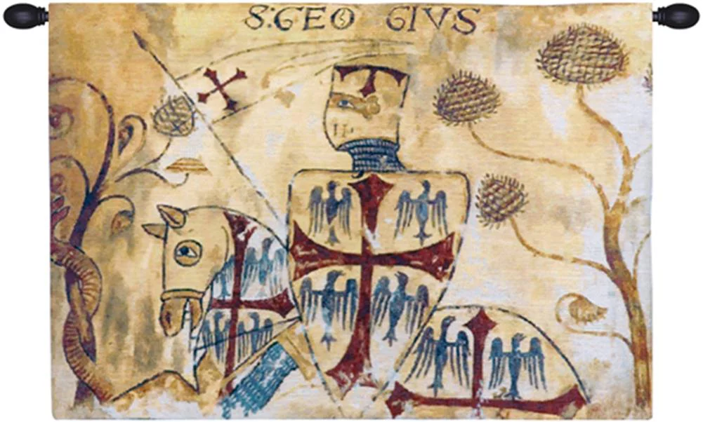 Charlotte Home Furnishings Chevaliers Left Panel Tapestry