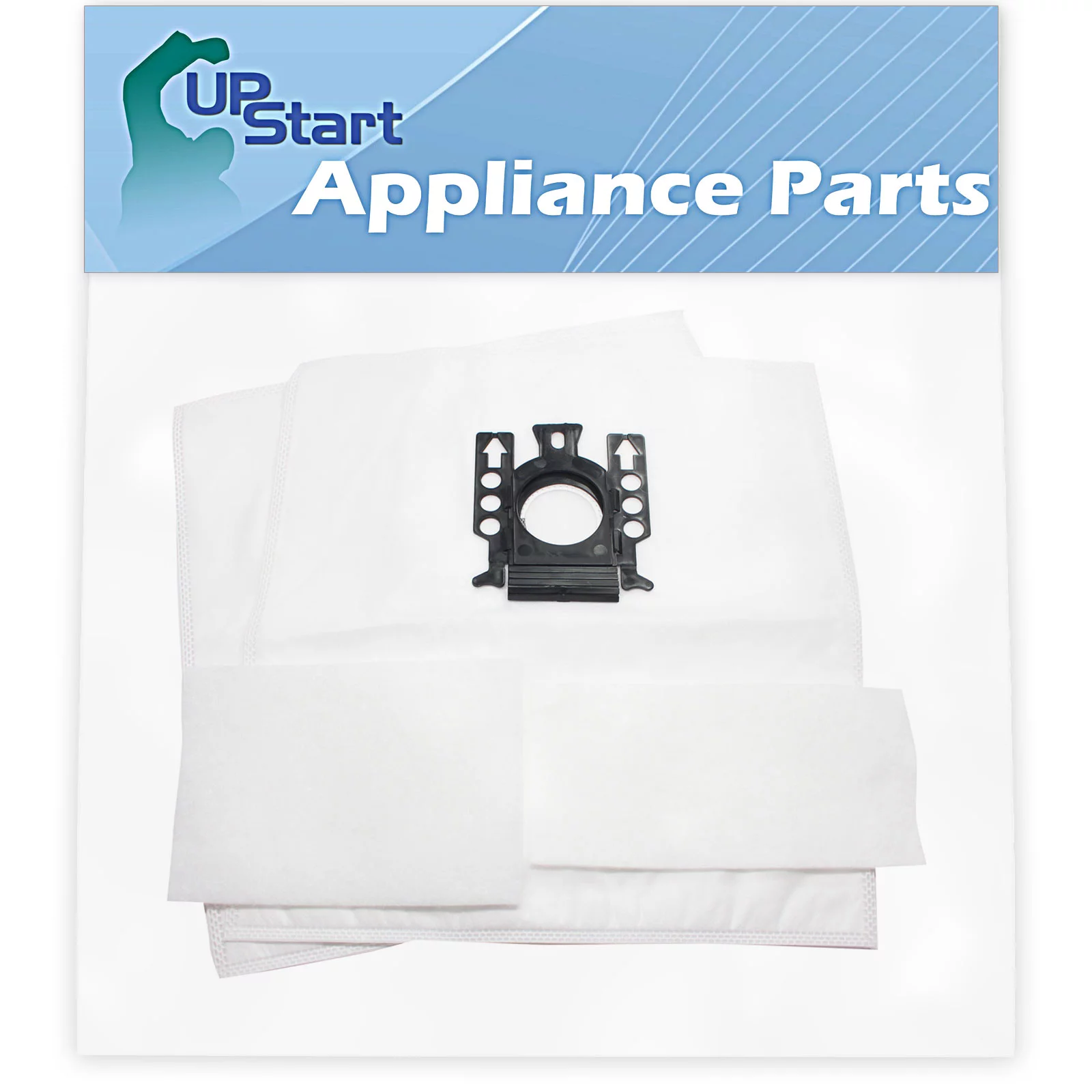 10 Replacement for Miele Opal Vacuum Bags with 10 Micro Filters - Compatible with Miele Type GN Vacuum Bags (5-Pack, 2 Bags Per Pack)