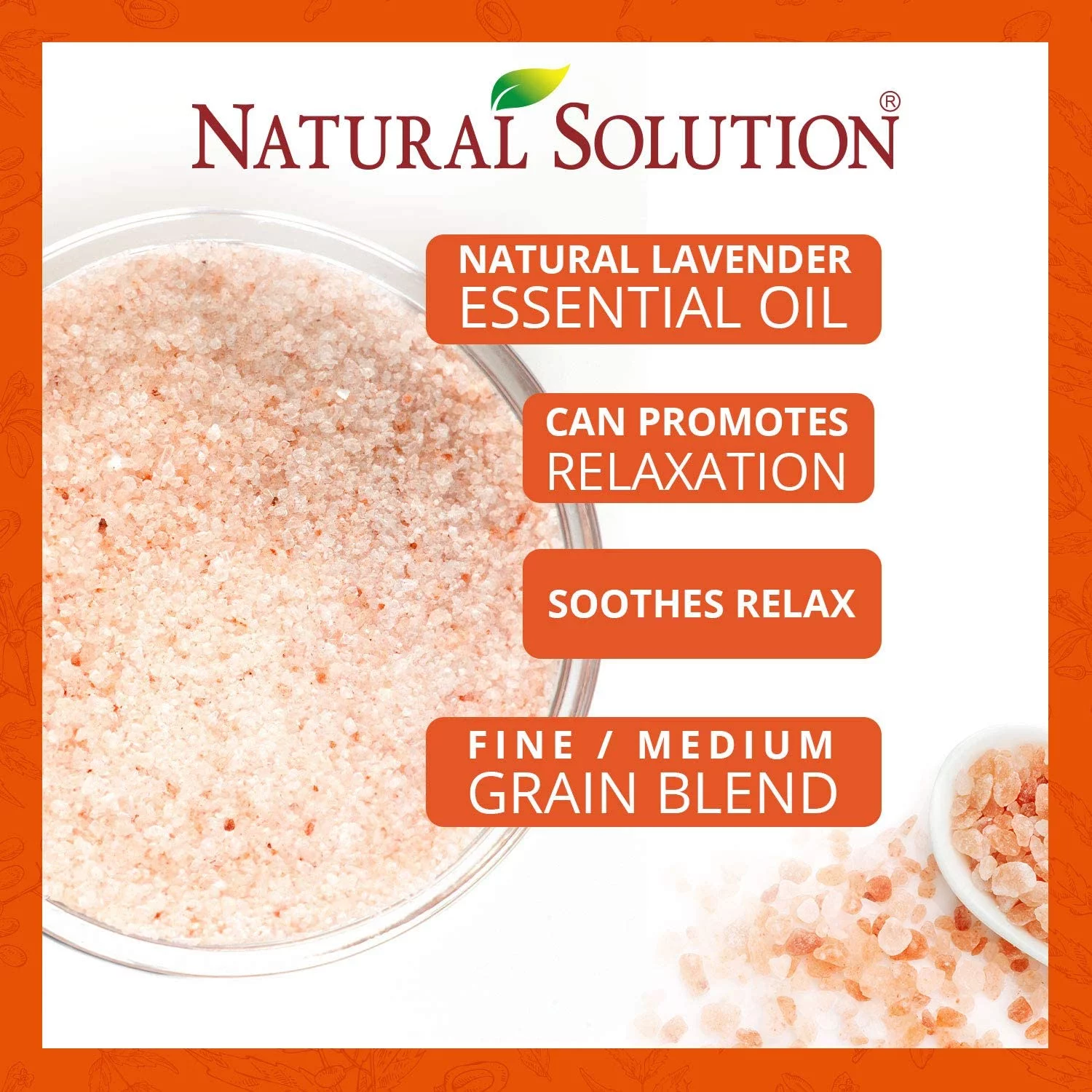 WBM Body Soak, natural bath soak Blood Orange & Pink Salt, 21 oz - 3 Pack