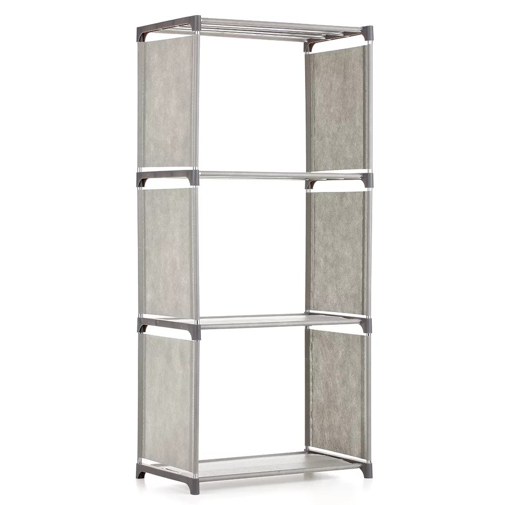 Yabuy Fashionable 4 Shelf Bookcase Bookshelf Storage Unit Organize with Ease