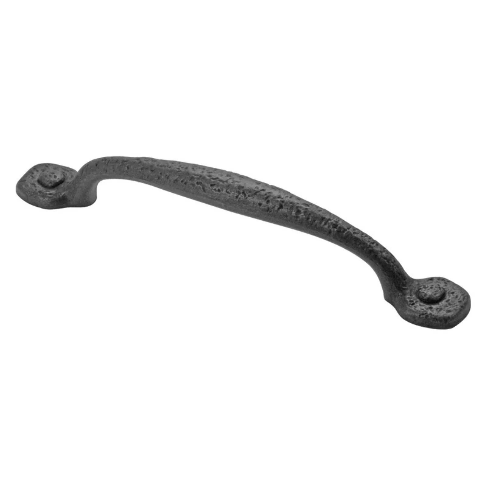 Hickory Hardware P2999-BI 18 In. Refined Rustic Black Iron Appliance Pull