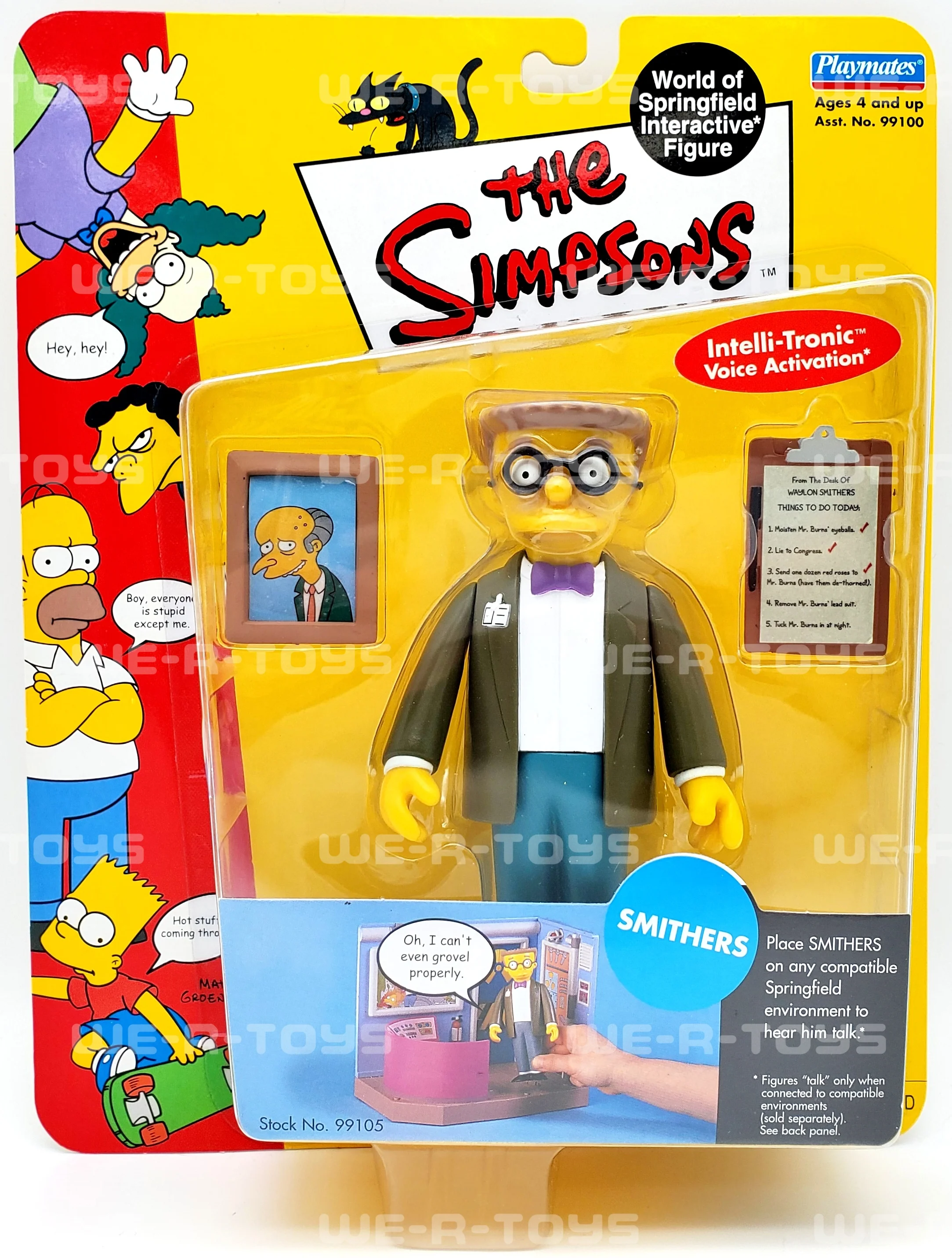 The Simpsons Wave 2 Action Figure Smithers