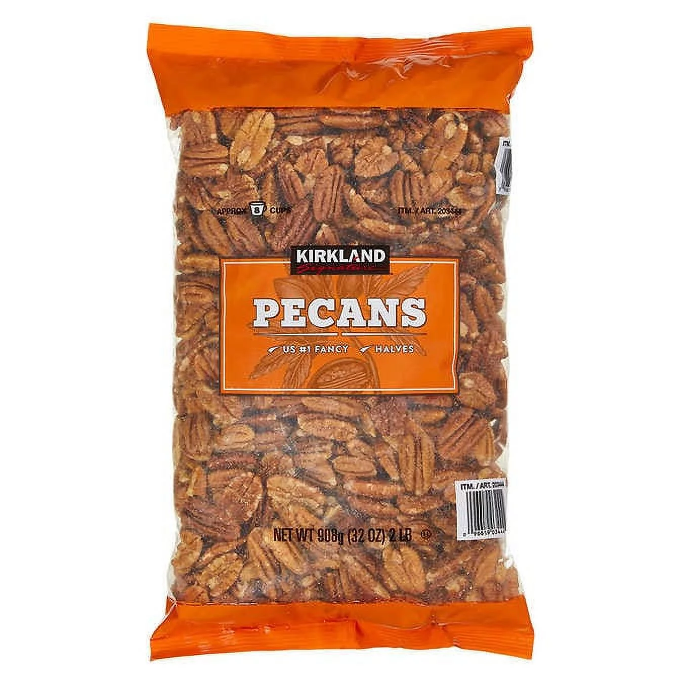 KS US Fancy Pecan Halves, 2 lbs