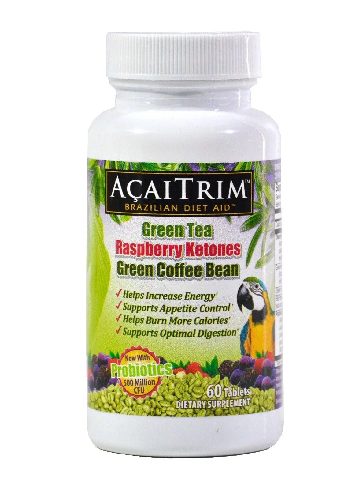 AcaiTrim - Weight Loss Pills - Acai Berry Tablets- 60 Tablets