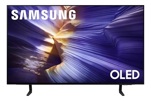 Samsung 55-Inch Class OLED S90F 4K Smart TV (2025 Model) NQ4 AI Gen3 Processor, 4K AI Upscaling Pro, OLED HDR +, Motion Xcelerator 144Hz, Samsung Vision AI, Alexa Built-in