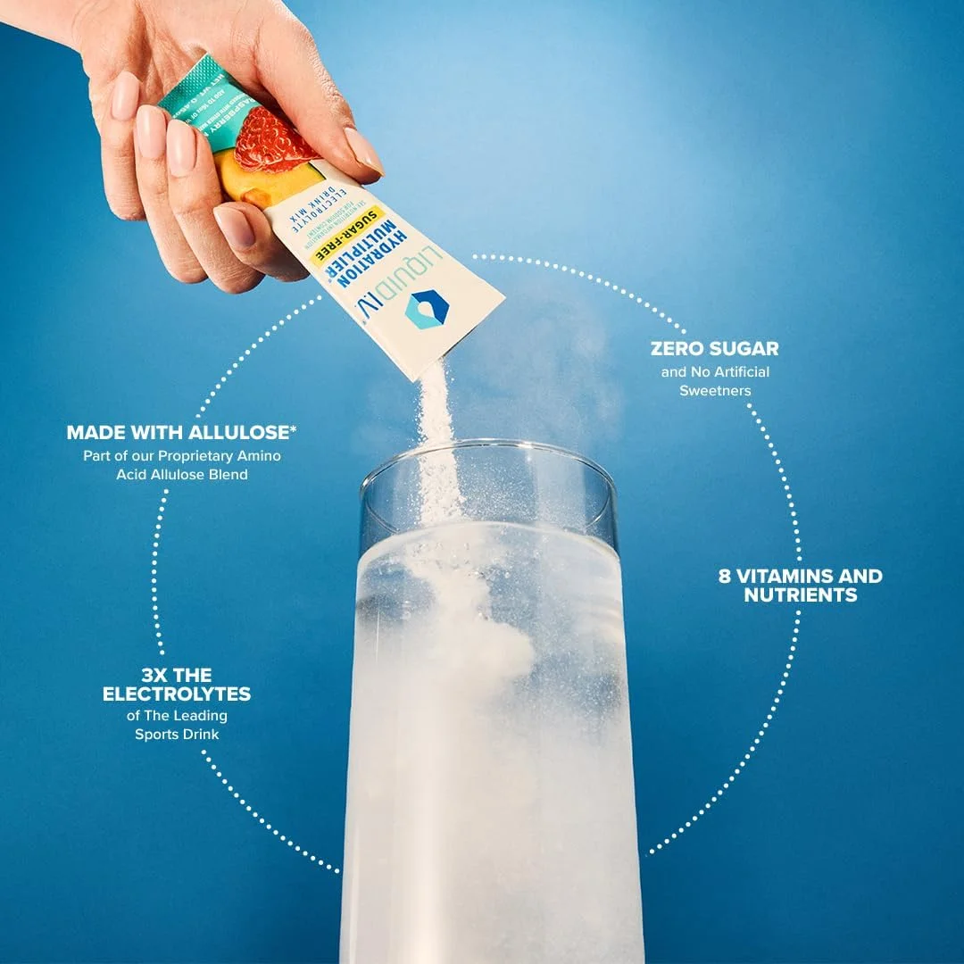 Sugar-Free Hydration Multiplier - Raspberry Melon – Hydration Powder Packets | Electrolyte Drink Mix | Easy Open Single-Serving Servings | Non-GMO | 1 Pack (14 Servings)