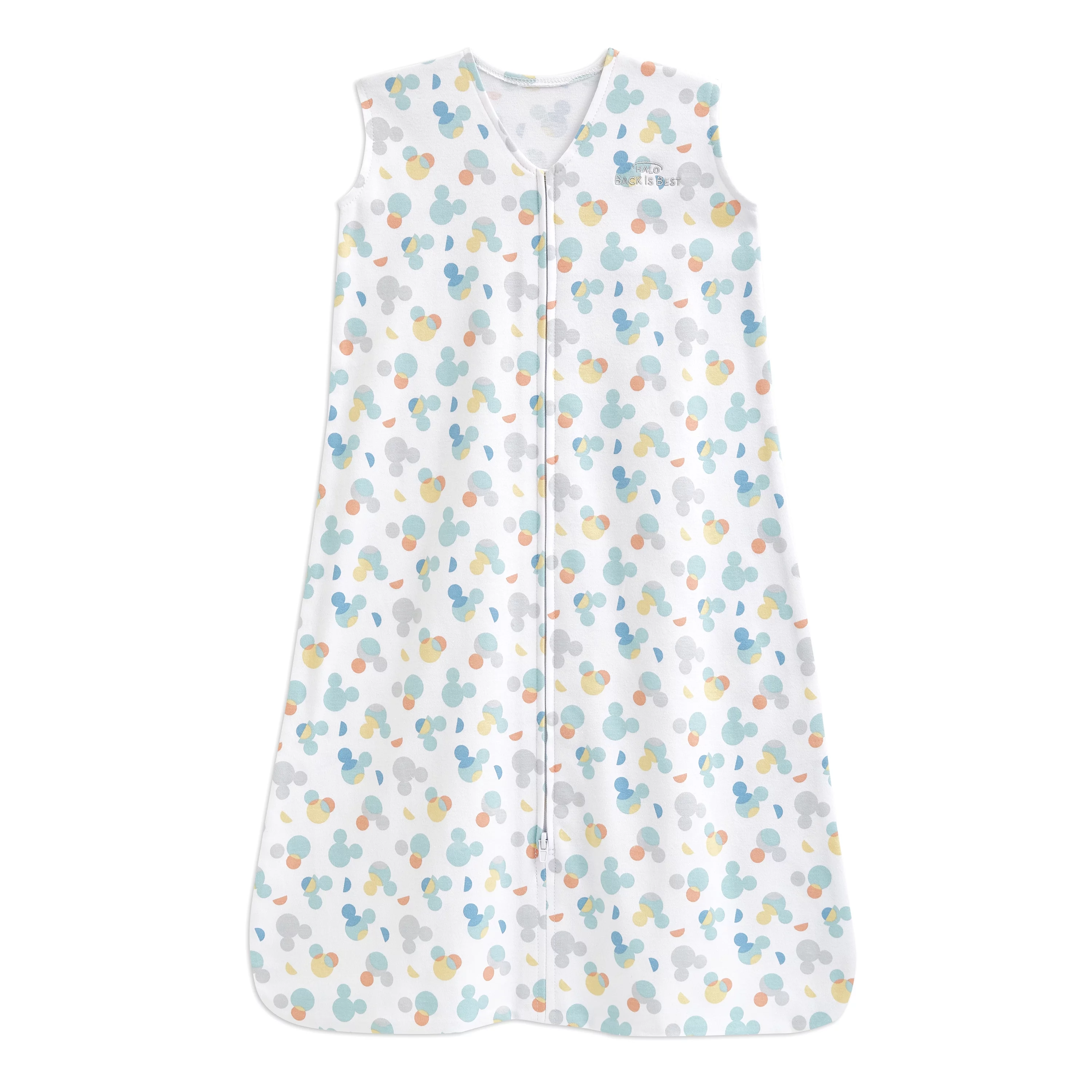 Halo® Sleepsack® x Disney Baby Wearable Blanket, 100% Cotton, Mickey Overlay, Toddler, Unisex, Large, 12-18 Months