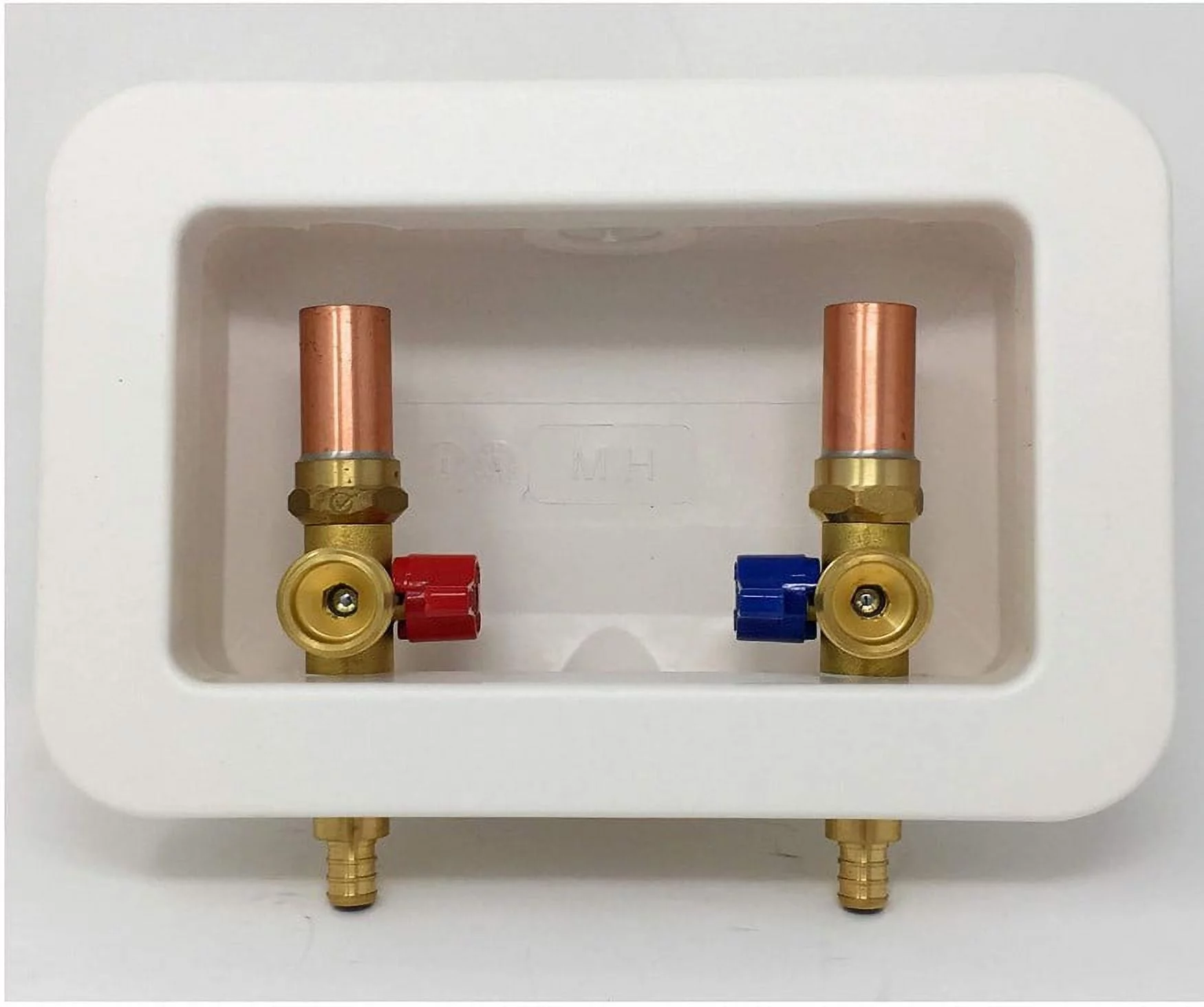 OUTLET BOX and VALVES WITH WATER HAMMER ARRESTOR 1/2
