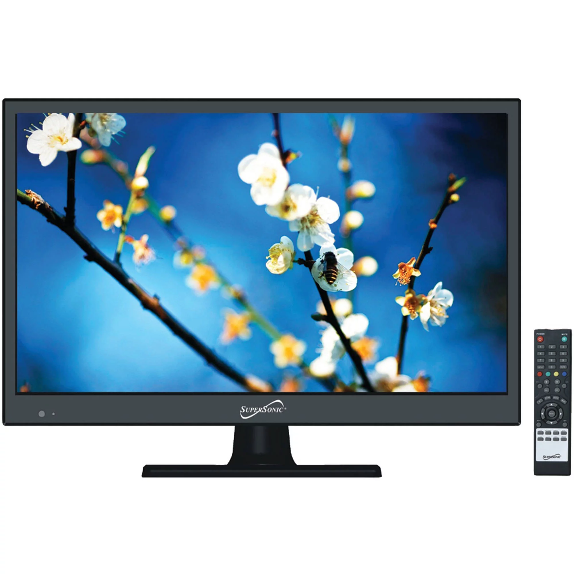 Supersonic 818549021680 15.6 in. Class - HD LED TV - 720P, 60Hz & HDTV Flat Digital Antenna