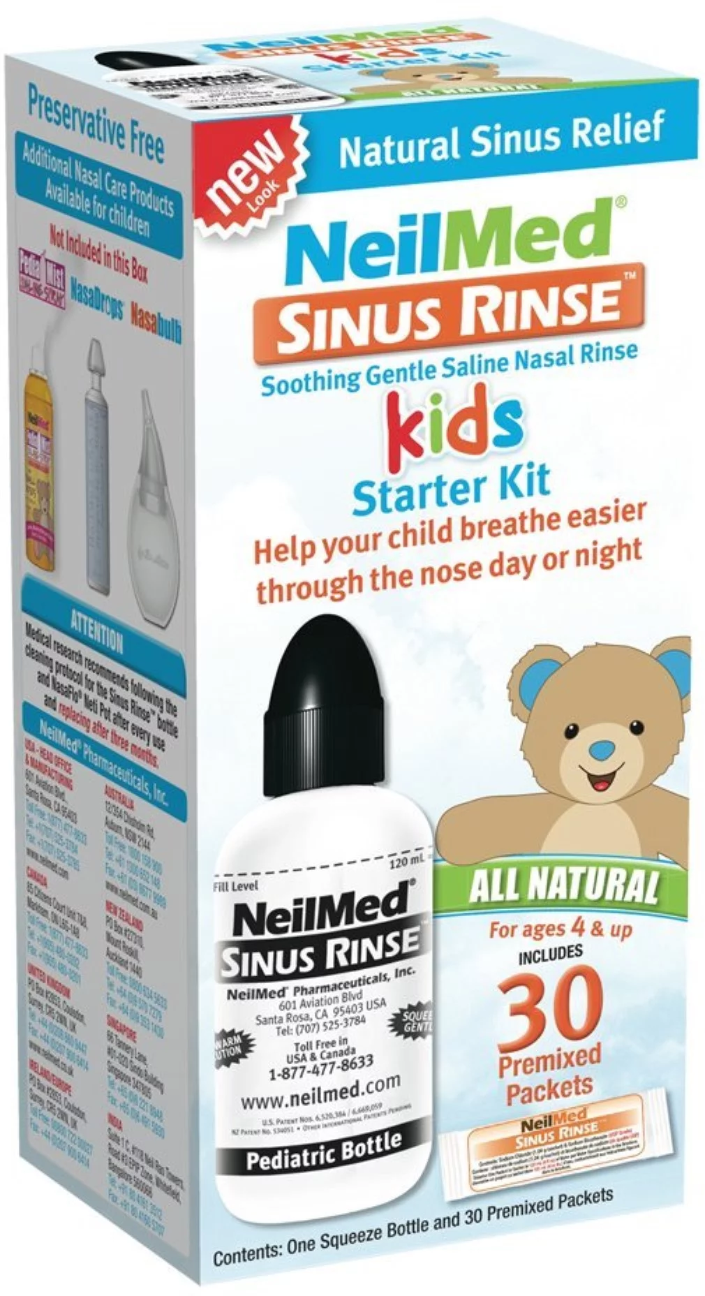 NeilMed Sinus Rinse Pediatric Starter Kit 1 Each (Pack of 2)