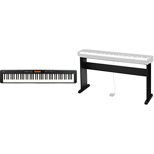 Casio CDP-S360 Slim 88-Key Weighted Digital Piano | Portable, Lightweight & Compact | 700 Tones, 200 Rhythms | Songwriting tools | USB-MIDI, Built-In Speakers | LCD Display
