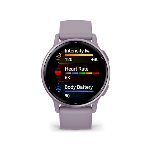 Garmin vívoactive 5, Health and Fitness GPS Smartwatch, AMOLED Display, Up to 11 Days of Battery, Ivory