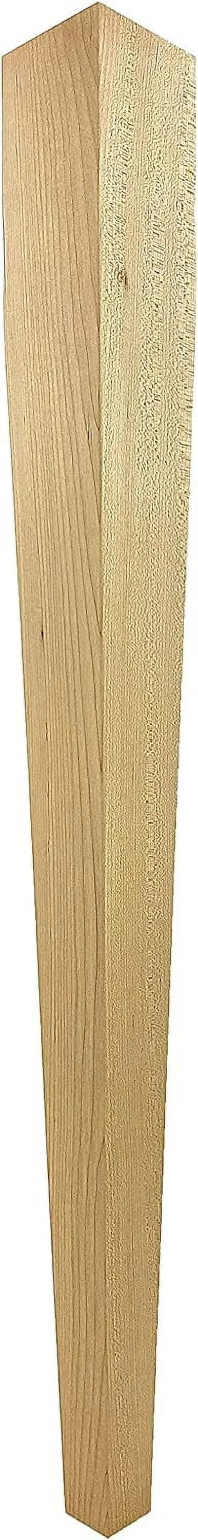 Tapered Maple Wood Dining Table Leg - 29