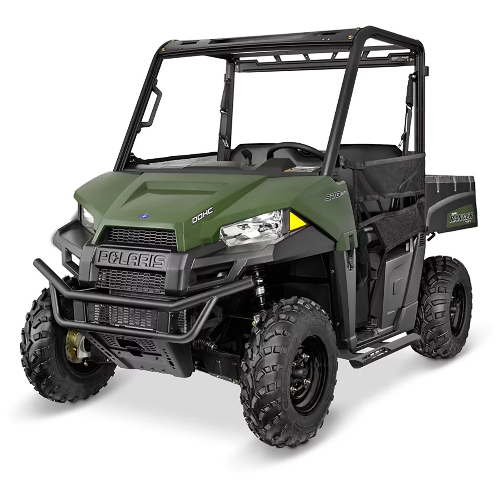 Polaris 2879974 Genuine OEM Black Nerf Bars With Step 2015-2018 Ranger 500 570 ETX EV