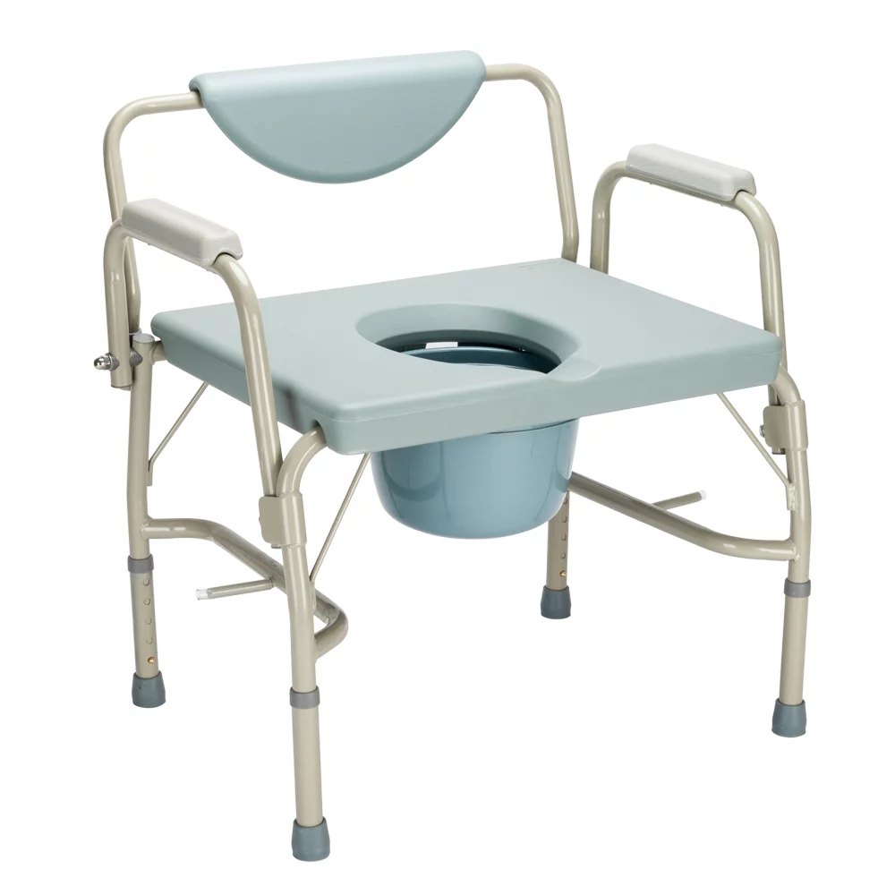 BMTBUY Medical Bariatric Drop-Arm Commode