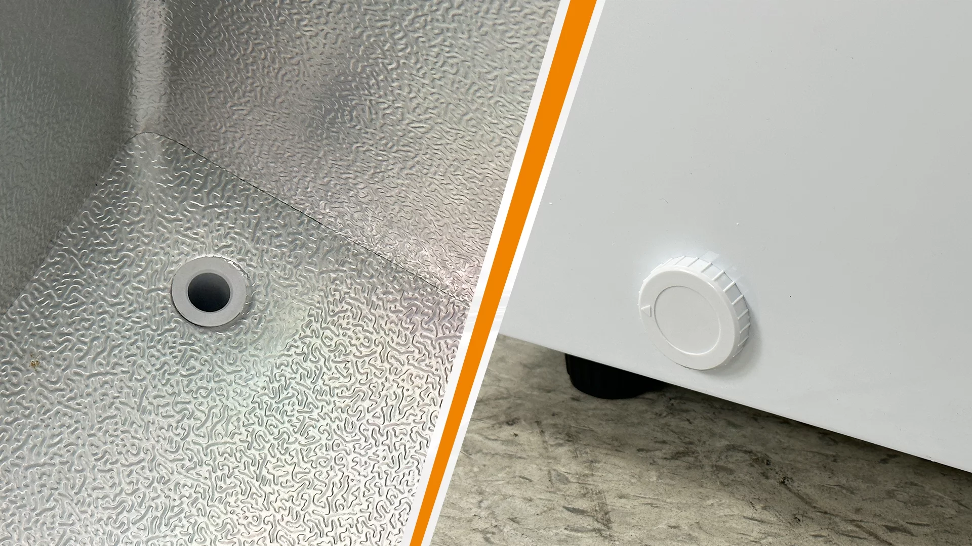 12.2 Cu.Ft. Commercial Chest Freezer 50 in. ,  Deep Freezer with Top Open Door, Fast Freezer, White