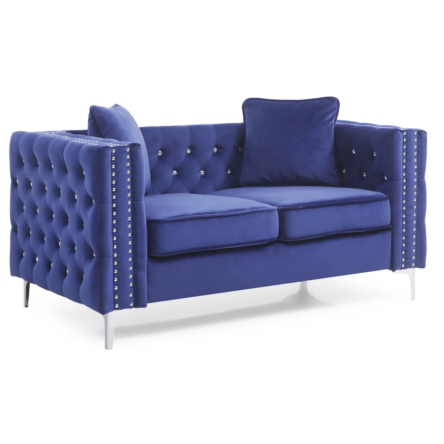 Maykoosh Country Cottage G829A-L Loveseat , BLUE