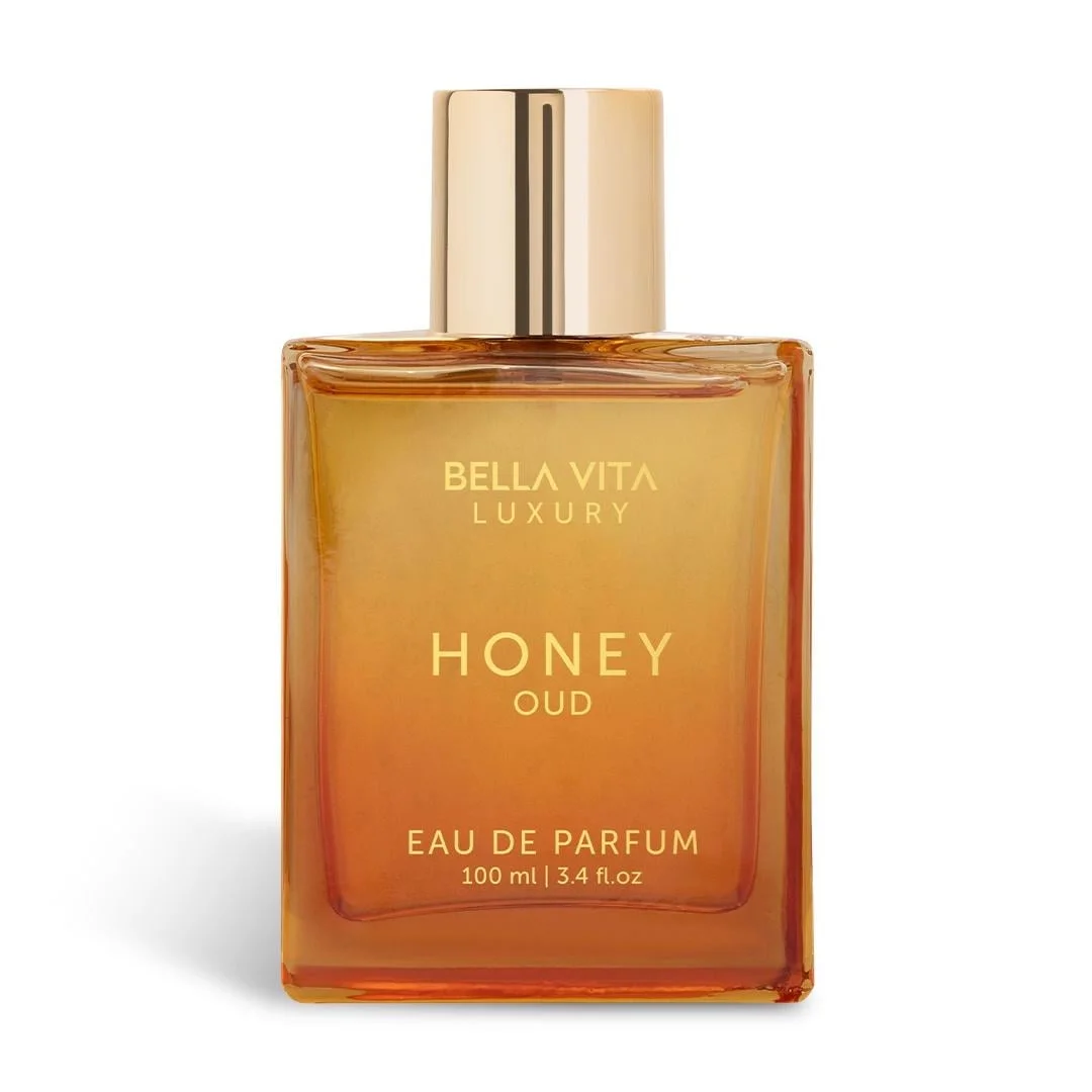 Bellavita Luxury HONEY OUD Eau De Parfum Unisex Perfume 100 ml For Men & Women with Floral-Fruity flavour & Fresh Scent EDP Fragrance