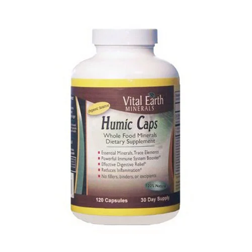 Vital Earth Minerals Humic Caps, Dietary Supplement - 120 Ea