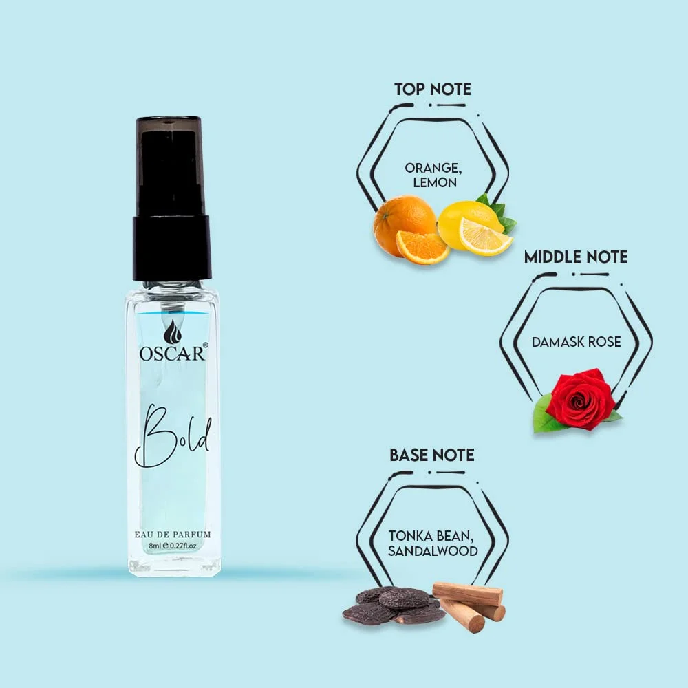 OSCAR Bold Mini Pocket Perfume For Women 8 ml