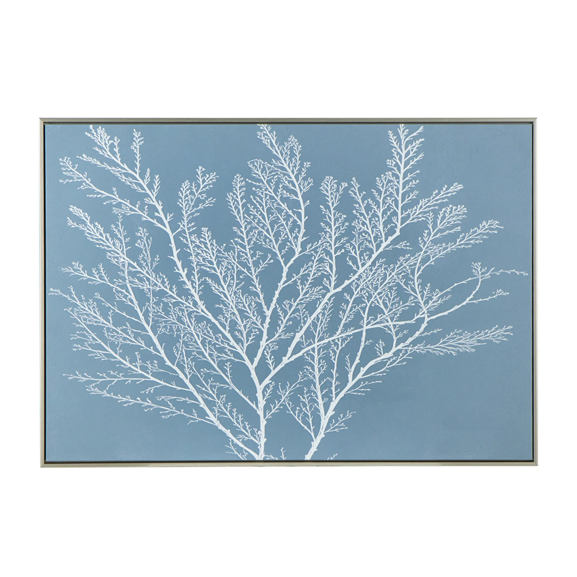 CC Home Furnishings Kailani Coral Framed Canvas Wall Art - 27.5