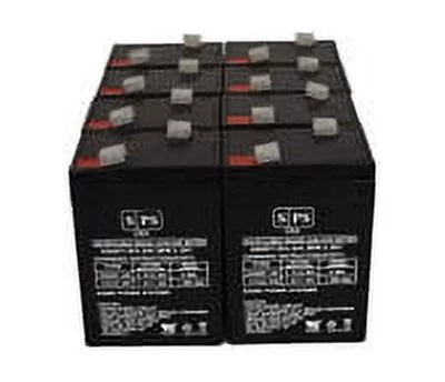 SPS Brand 6V 4.5 Ah Medical Replacement Battery for Welch-Allyn Quick Signs 5200 Monitor (8 Pack)