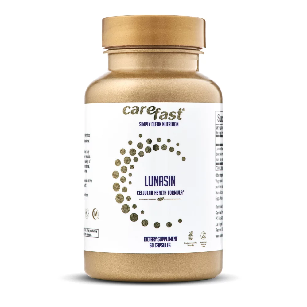 Lunasin Cellular Health Formula Advanced Plant-Based Nutritional Supplement - 60 Natural Vegan Capsules - For Men, Women, & Seniors