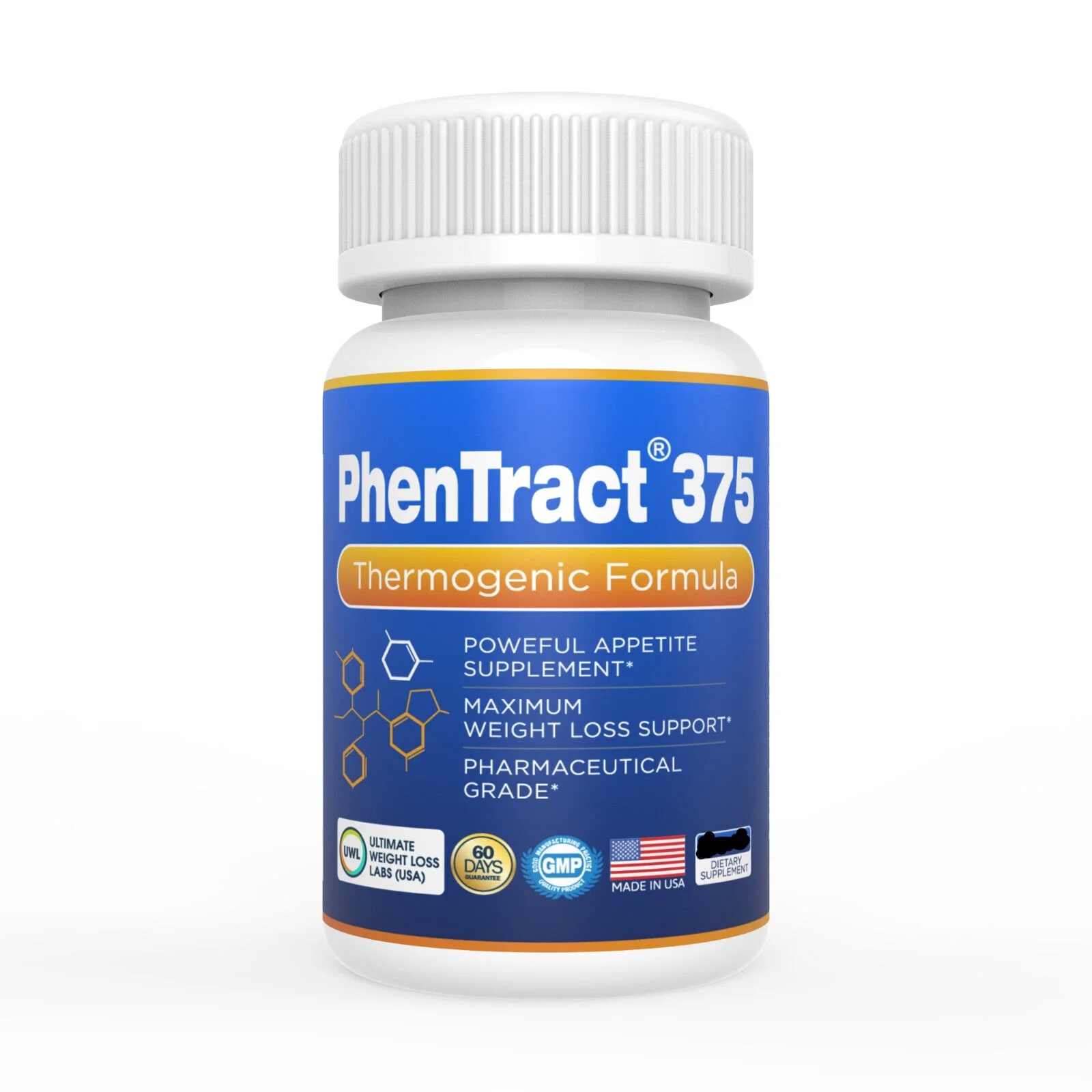 Ph-en 375 Alt Ha-rdcore Fat Burning Burner Weight Loss - 60 Capsules