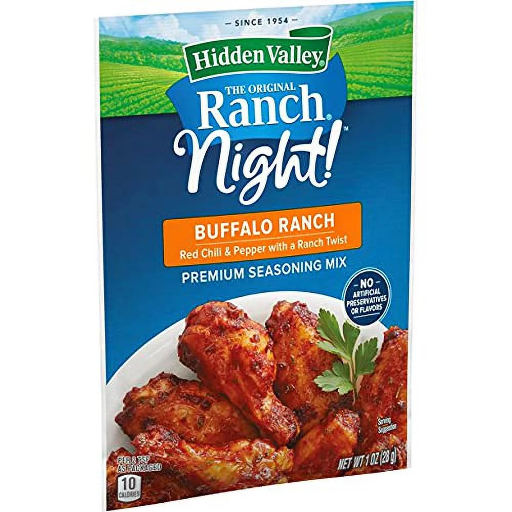 VERSAINSECT ANCH NIGHT BUFFALO RANCH PREMIUM SEASONING MIX ( Red Chili And With A Ranch , ) ( 4 PACK )L8