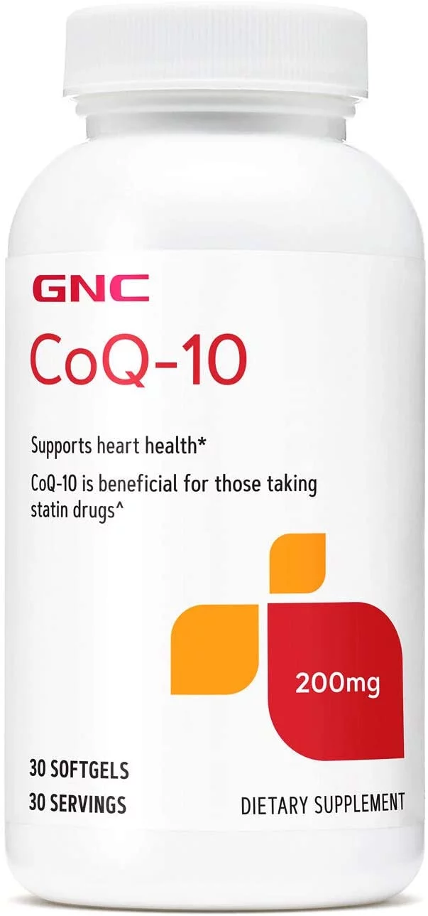 GNC CoQ-10 200 mg Supports Heart Health - 30 softgels *EN
