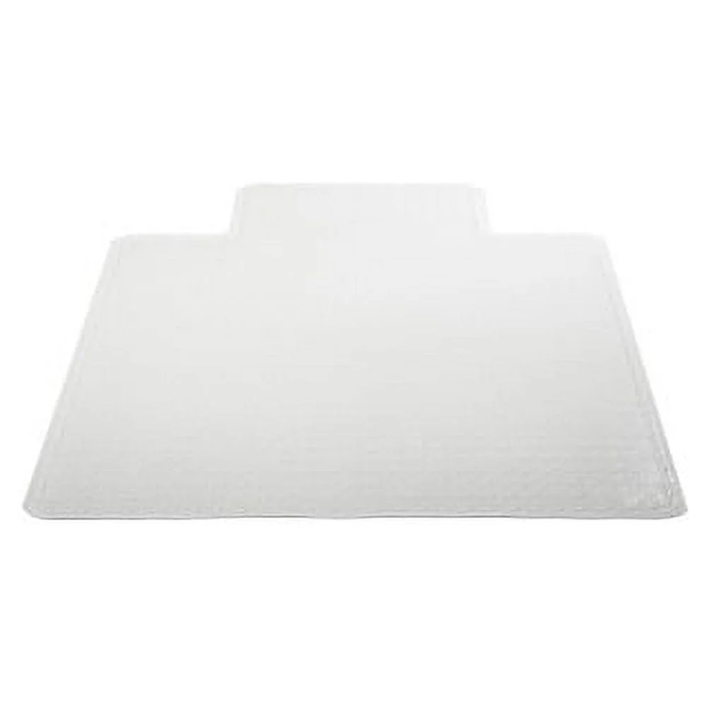 Lorell 45 x 53 Chair Mat for Low Pile Carpet, Rectangular with Lip