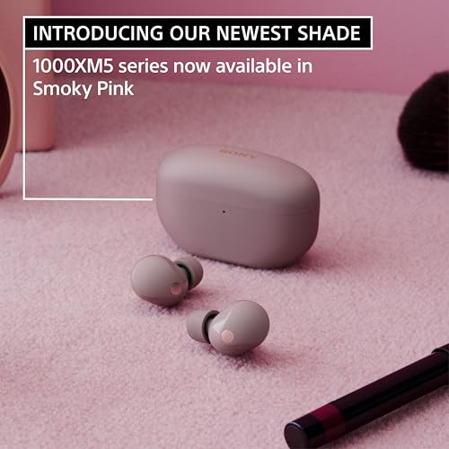 Sony WF-1000XM5 The Best Truly Wireless Bluetooth Noise Canceling Earbuds & in-Ear Headphones with Alexa Built-in, Black