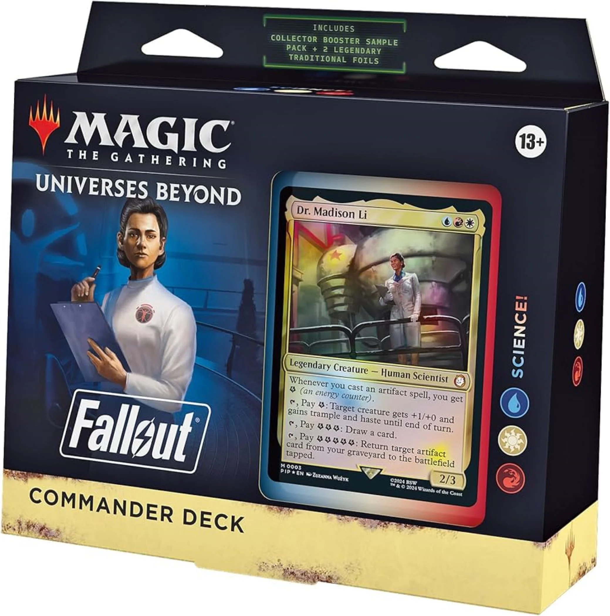 Magic: The Gathering Trading Card Games Fallout Commander Deck Science