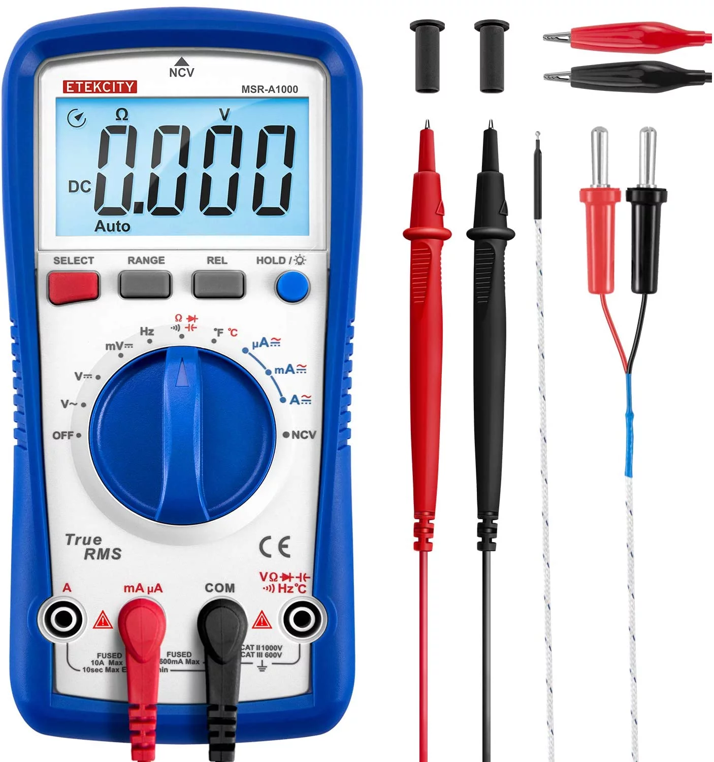 Etekcity Auto-Ranging TRMS 6000 Counts New Digital Multimeter