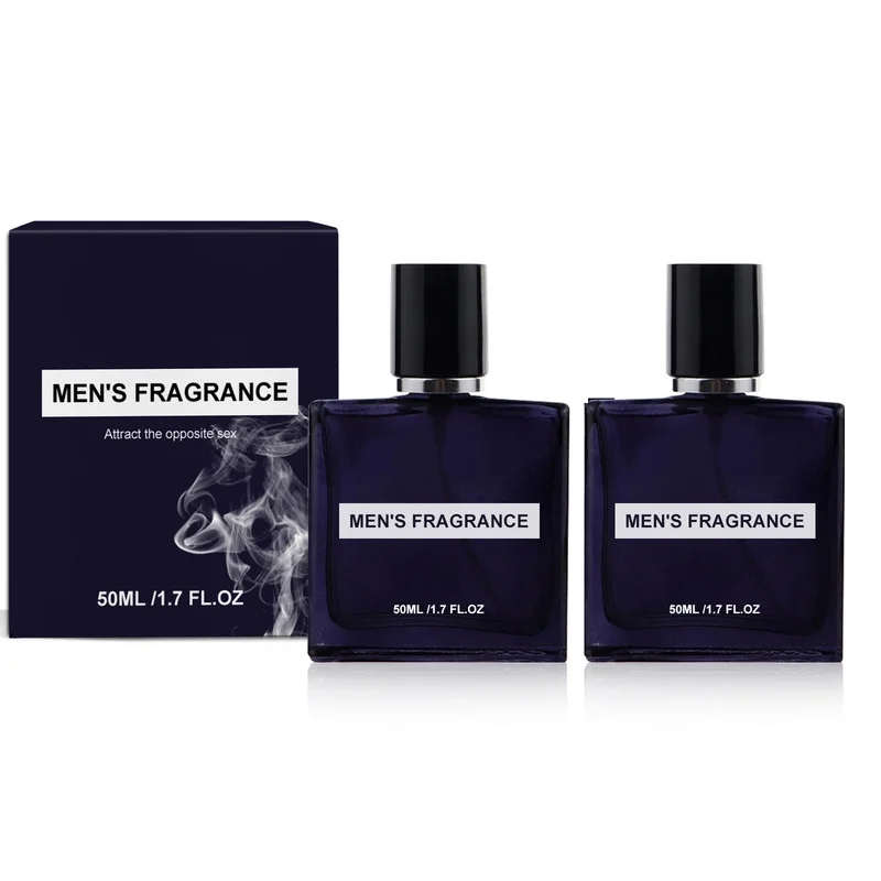 Cologne Perfume for Men, Perfume for Dating, Men's Fragrance Release Male Charm Long Lasting Alpha Cologne For Men Attract More Attention(2pcs)