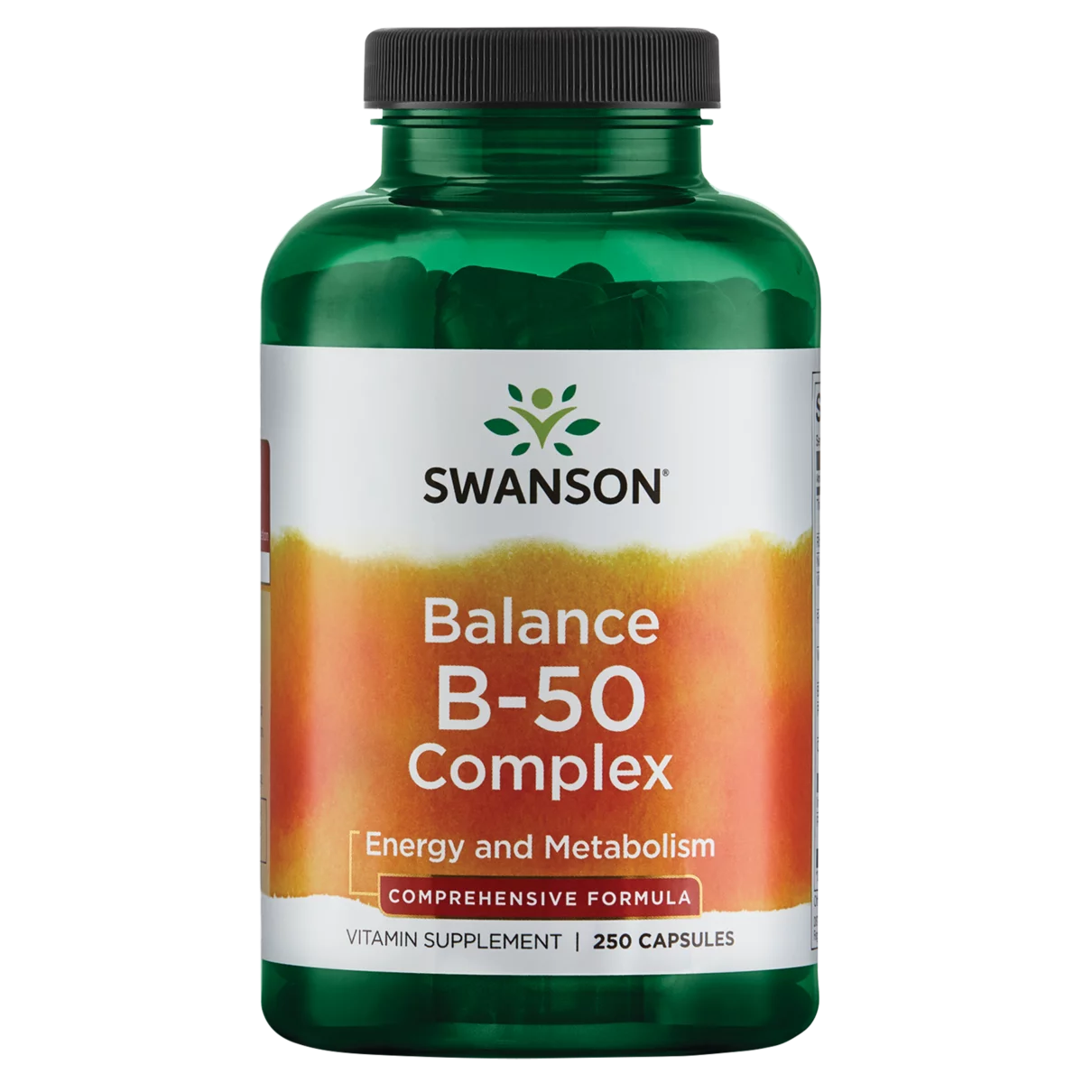 Swanson Balance B-50 Complex Capsules, 250 Count