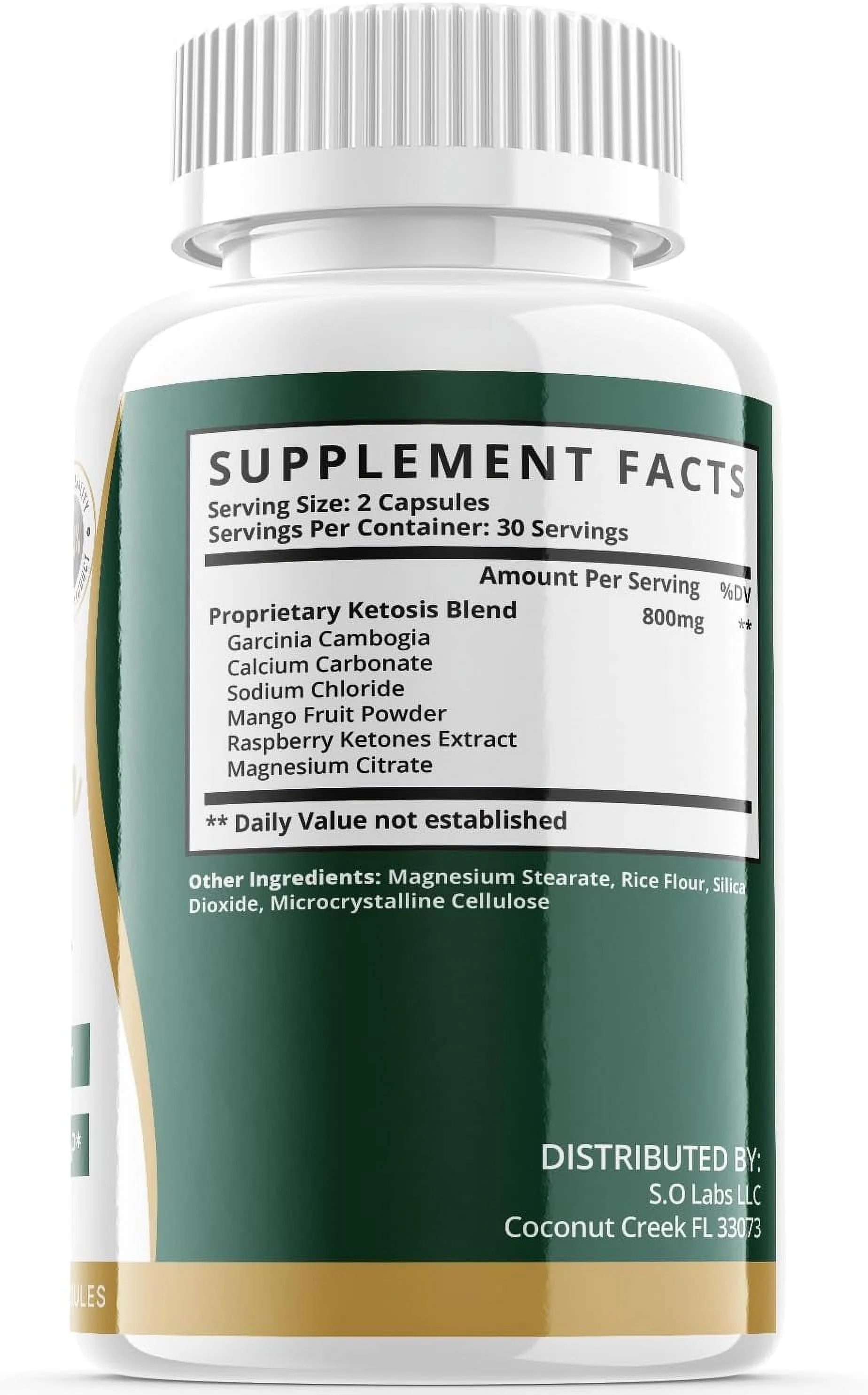 (3 Pack) TropiSlim - Keto Weight Loss Formula - Energy & Focus Boosting Dietary Supplements for Weight Management & Metabolism - Advanced Fat Burn Raspberry Ketones Pills - 180 Capsules